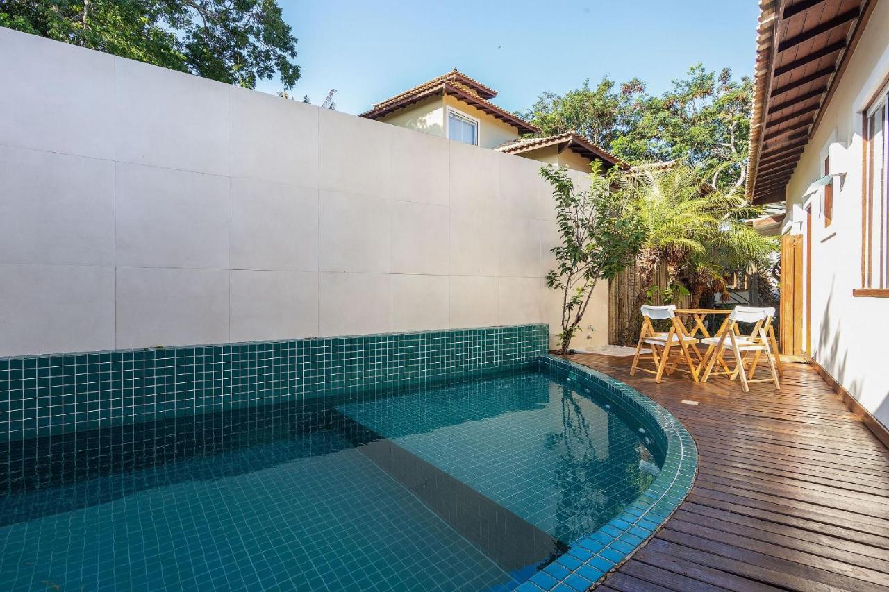 Búzios Bz05 Casa Com Piscina E 5 Suites Geriba מראה חיצוני תמונה